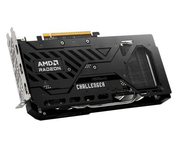 ASRock AMD Radeon RX 9050 Challenger 8GB GDDR6 RDNA 4 1080p Graphics Card | RX9050 CL 8G