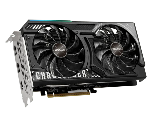 ASRock AMD Radeon RX 9050 Challenger 8GB GDDR6 RDNA 4 1080p Graphics Card | RX9050 CL 8G