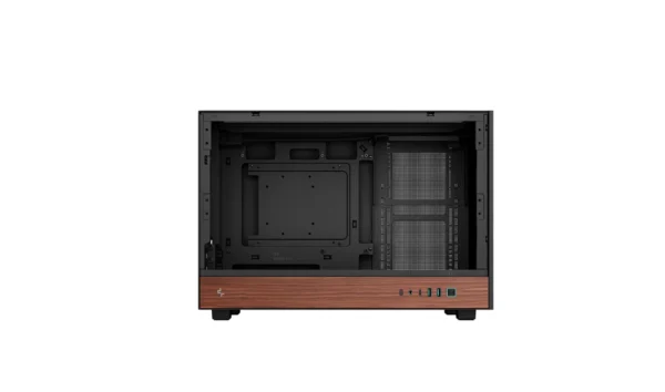 05 DeepCool CH260 WOOD Micro-ATX Tempered Glass PC Case | R-CH260-BKNWM0-G-1 (Black) | R-CH260-WHNWM0-G-1 (White)