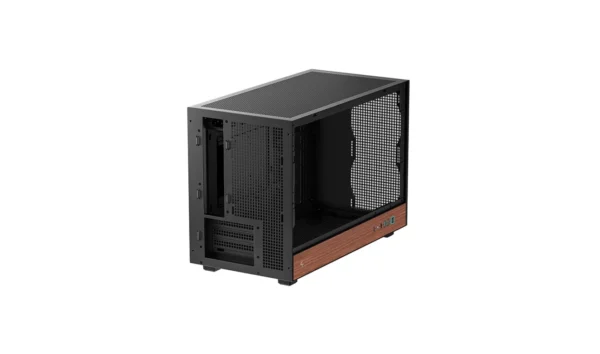 07 DeepCool CH260 WOOD Micro-ATX Tempered Glass PC Case | R-CH260-BKNWM0-G-1 (Black) | R-CH260-WHNWM0-G-1 (White)
