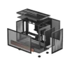 10 DeepCool CH260 WOOD Micro-ATX Tempered Glass PC Case | R-CH260-BKNWM0-G-1 (Black) | R-CH260-WHNWM0-G-1 (White)