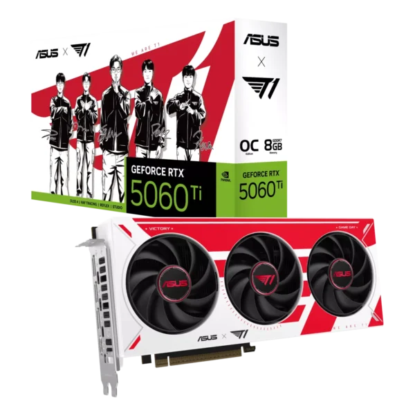fwebp (29) ASUS T1 GeForce RTX 5060 Ti 8GB GDDR7 OC Edition Esports Graphics Card | T1-RTX5060TI-O8G-GAMING