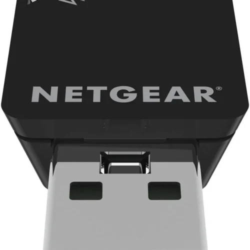 NETGEAR AC600 Dual Band WiFi USB Mini Adapter - 802.11ac Wireless Desktop and Laptop Adapter - A6100-10000S