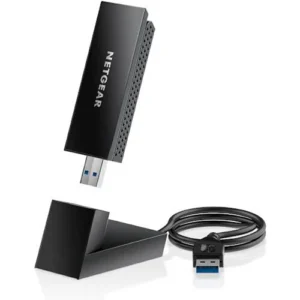 NETGEAR Nighthawk AXE3000 Tri-Band Wi-Fi 6E USB 3.0 Adapter - A8000-100PAS