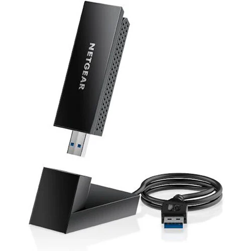 NETGEAR Nighthawk AXE3000 Tri-Band Wi-Fi 6E USB 3.0 Adapter - A8000-100PAS