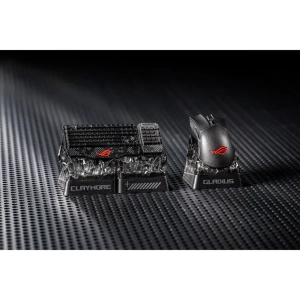 srnsr ASUS ROG Keycap Mystery Box Edition 20 - Cross-Shape Switch Compatible - Obsidian Base - AC13 ROG KEYCAP MYSTERY BOX E20