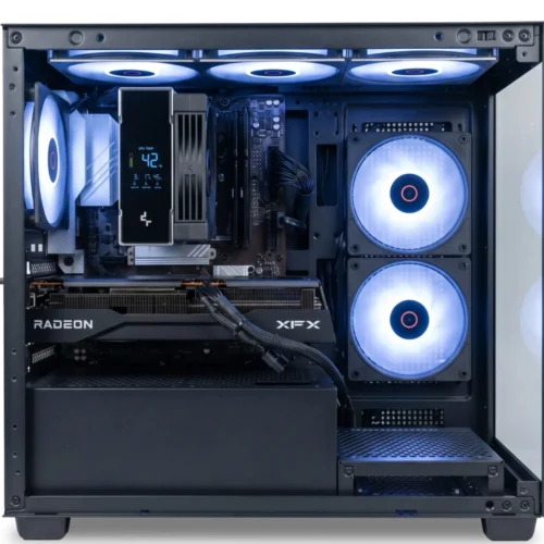 Acumenn | Mid-Range Gaming and Content Creation Desktop PC - AMD Ryzen 5 7500F, Radeon RX 9060 XT 16GB, 32GB DDR5, 1TB NVMe Gen4 SSD