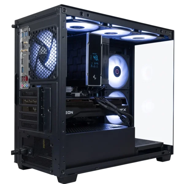 Acumenn Mid-Range Gaming and Content Creation Desktop PC - AMD Ryzen 5 7500F, Radeon RX 9060 XT 16GB, 32GB DDR5, 1TB NVMe Gen4 SSD.. Acumenn | Mid-Range Gaming and Content Creation Desktop PC - AMD Ryzen 5 7500F, Radeon RX 9060 XT 16GB, 32GB DDR5, 1TB NVMe Gen4 SSD