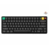sad546g4sda56g NuPhy Air75 V3 75% Low-Profile Wireless Mechanical Keyboard Nebula Dark Blush Nano Switch - Air75 V3(Black / Blush Nano)