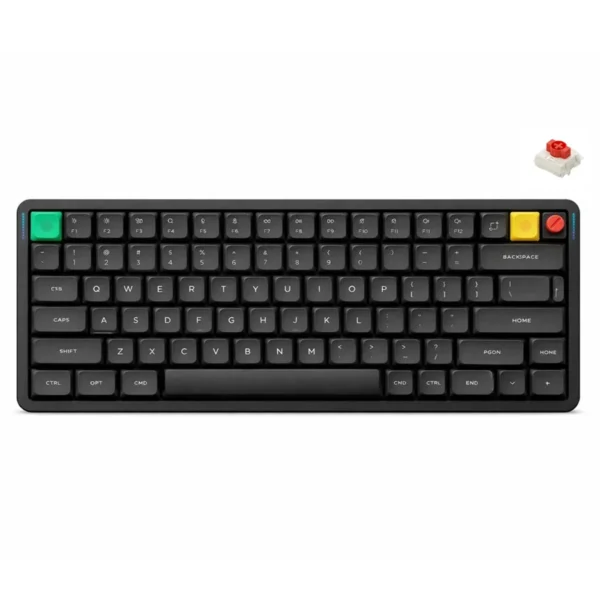4sg56sad45gdsa NuPhy Air75 V3 75% Low-Profile Wireless Mechanical Keyboard Nebula Dark Blush Nano Switch - Air75 V3(Black / Blush Nano)