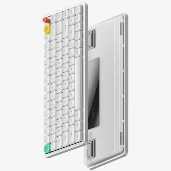 NuPhy Air75 V3 75% Low-Profile Wireless Mechanical Keyboard Nova White Blush Nano Switch - Air75 V3(White / Blush Nano)