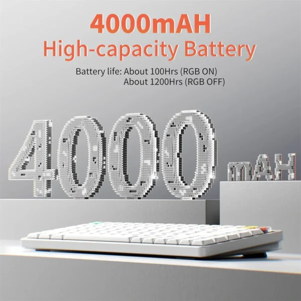 NuPhy Air75 V3 75% Low-Profile Wireless Mechanical Keyboard Nova White Blush Nano Switch - Air75 V3(White / Blush Nano)
