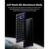 g4sad5g4as NuPhyX BH65 65% 68-Key Wired Magnetic Switch High-Profile Gaming Keyboard Dark Matter - BH65 Dark / Magnetic Jade Pro