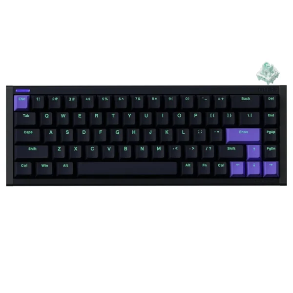 MAGNETIC-JADE-SWITCH NuPhyX BH65 65% 68-Key Wired Magnetic Switch High-Profile Gaming Keyboard Dark Matter - BH65 Dark / Magnetic Jade Pro