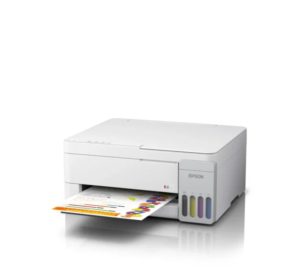 250430_Lou3MCX_BodyWhite_TankGrey_STD8_Final Epson EcoTank L3316 White A4 All-in-One Multifunction Ink Tank Printer Print Scan Copy - C11CL61502