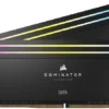 CORSAIR Dominator Titanium RGB 64GB (2x32GB) DDR5-6400 Desktop Memory - CL32 Black - CMP64GX5M2B6400C32