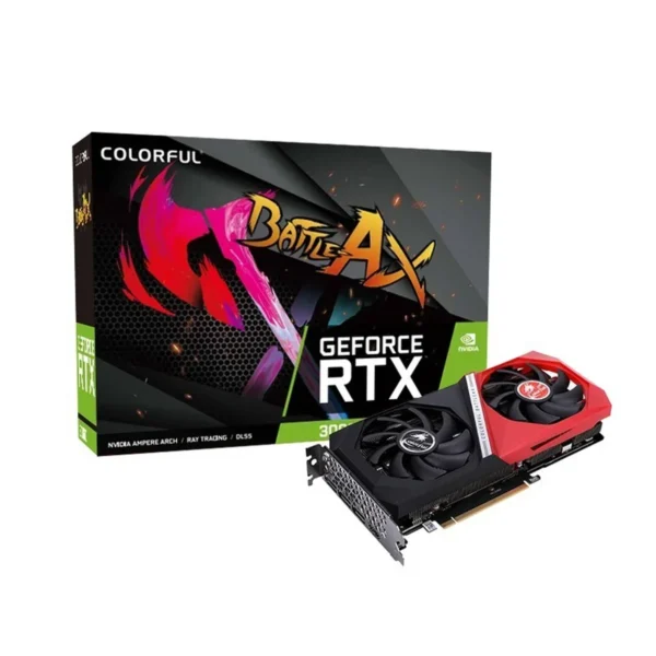4556g45sdag Colorful GeForce RTX 3060 Battle AX Duo 12GB GDDR6 Graphics Card GA106 3584 CUDA 3DP HDMI - 6937232405799