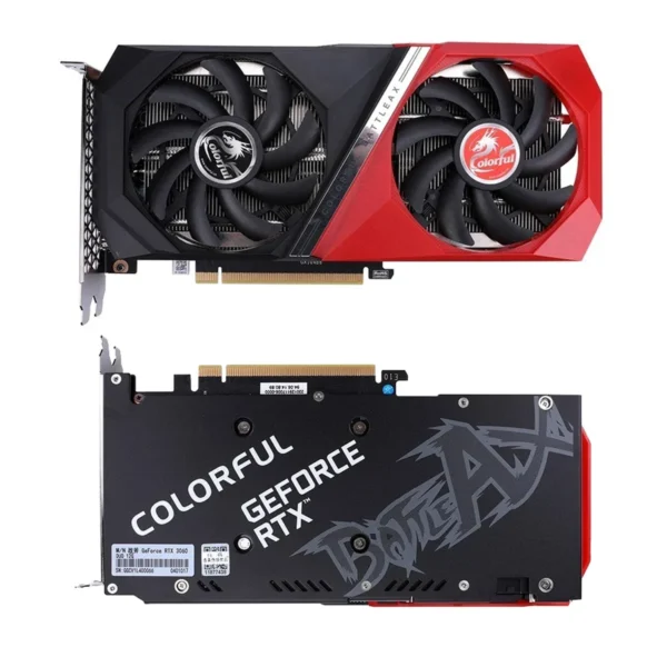 5sa6d4g5s6ad4 Colorful GeForce RTX 3060 Battle AX Duo 12GB GDDR6 Graphics Card GA106 3584 CUDA 3DP HDMI - 6937232405799