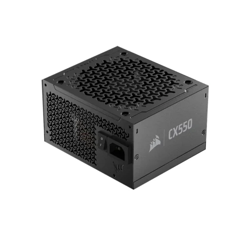 CORSAIR CX550 550W ATX 3.1 Cybenetics Silver Power Supply - Non-Modular - 120mm Fan - CP-9020324-NA