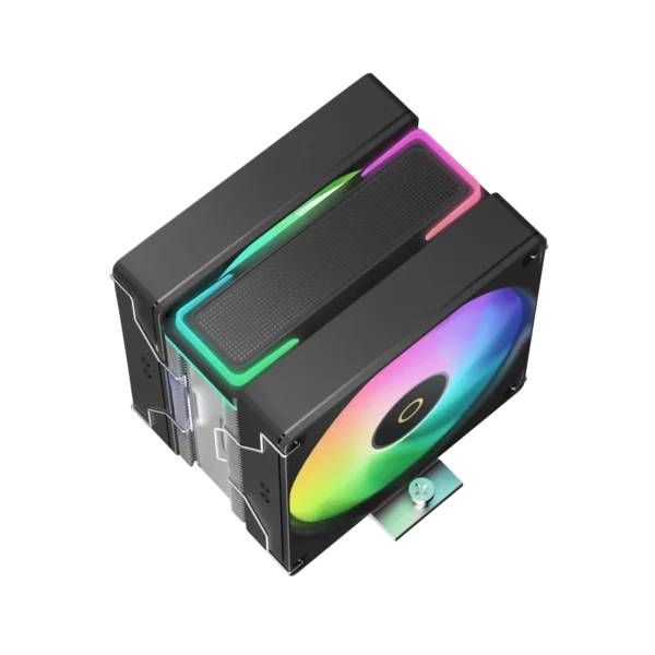 OCYPUS DELTA A40 SE Dual Fan - ARGB Single Tower CPU Air Cooler - 200W TDP - DELTA-A40-BK2AAWN00S-GL