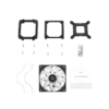 OCYPUS DELTA A40 SE Dual Fan - ARGB Single Tower CPU Air Cooler - 200W TDP - DELTA-A40-BK2AAWN00S-GL