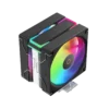 OCYPUS DELTA A40 SE Dual Fan - ARGB Single Tower CPU Air Cooler - 200W TDP - DELTA-A40-BK2AAWN00S-GL