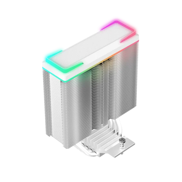 f876684f78159b07585b3ce07da15af4 OCYPUS DELTA A40 SE WH Dual Fan - ARGB Single Tower CPU Air Cooler - 200W TDP - DELTA-A40-WH2AAWN00S-GL