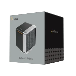 OCYPUS Delta A62 EXS BK 6 Heatpipes Dual Tower CPU Air Cooler Black - DELTA-A62-BK1NNWN00S-GL
