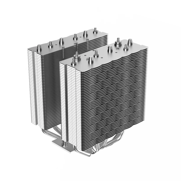 322eca6be47a652d02adc478d50c0cf6 OCYPUS Delta A62 EXS BK 6 Heatpipes Dual Tower CPU Air Cooler Black - DELTA-A62-BK1NNWN00S-GL