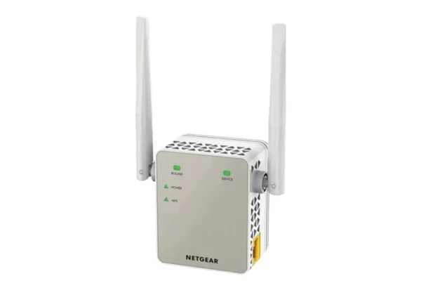 NETGEAR AC1200 Dual Band WiFi Range Extender - 802.11ac Wall Plug Access Point - EX6120-100NAS