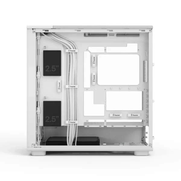Fractal Design Epoch XL White TG Clear Tint E-ATX Mid-Tower Case 3x 140mm Fans - FD-C-EPO1X-03