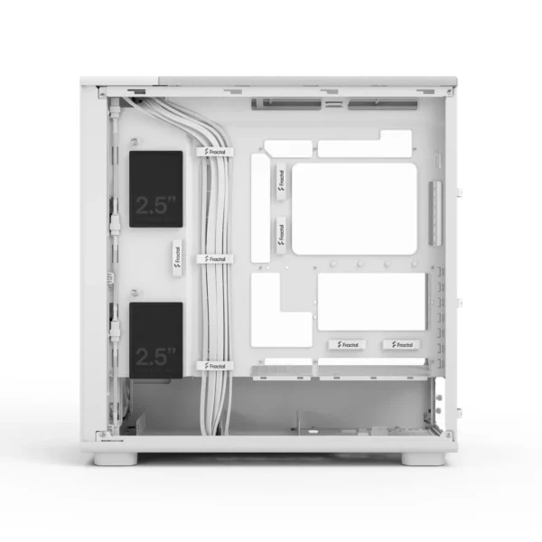 Fractal Design Epoch XL White TG Clear Tint E-ATX Mid-Tower Case 3x 140mm Fans - FD-C-EPO1X-03