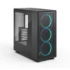 Fractal Design Epoch XL Black TG RGB Light Tint E-ATX Mid-Tower Case 3x 140mm Momentum RGB Fans - FD-C-EPO1X-04