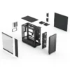 Fractal Design Epoch XL Black TG RGB Light Tint E-ATX Mid-Tower Case 3x 140mm Momentum RGB Fans - FD-C-EPO1X-04