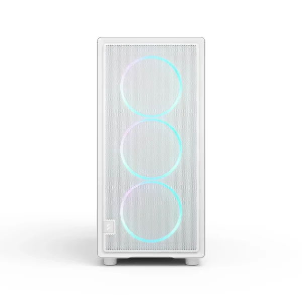 02_Epoch_XL_RGB_White_TG_Front Fractal Design Epoch XL White TG RGB Clear Tint E-ATX Mid-Tower Case 3x 140mm RGB Fans - FD-C-EPO1X-05