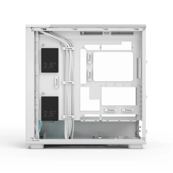 09_Epoch_XL_RGB_White_TG_Removed-Right_Storage-Small_Right Fractal Design Epoch XL White TG RGB Clear Tint E-ATX Mid-Tower Case 3x 140mm RGB Fans - FD-C-EPO1X-05
