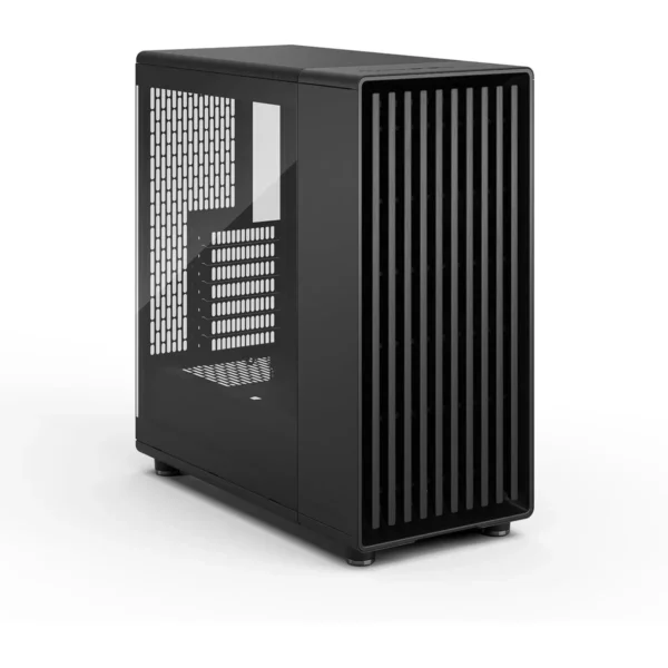 Fractal Design North Momentum Edition ATX Mid-Tower Case, Tempered Glass, 3x Momentum 12 Fans, Black - FD-C-NOR1C-05