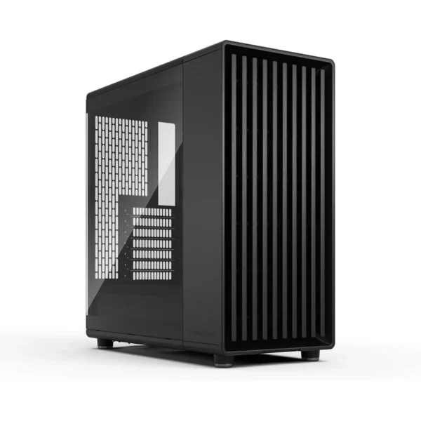 Fractal Design North Momentum Edition ATX Mid-Tower Case, Tempered Glass, 3x Momentum 12 Fans, Black - FD-C-NOR1C-05