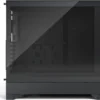 Fractal Design Pop 2 Air TG Black ATX Mid Tower Case 3x 120mm Fans - FD-C-POA2A-02