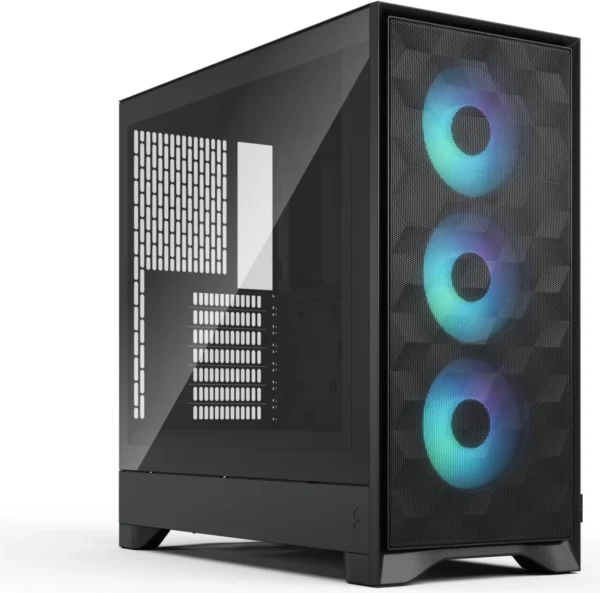 21dde7a747a3d12b49381d28c6a5b35f-hi Fractal Design Pop 2 Air Black TG RGB ATX Mid Tower Case with 3x Aspect 12X RGB Fans - FD-C-POA2A-03