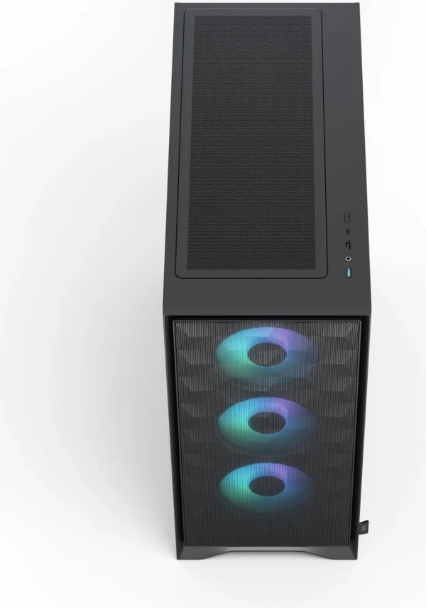 db46cdf16638b410a30428d93709c196-hi Fractal Design Pop 2 Air Black TG RGB ATX Mid Tower Case with 3x Aspect 12X RGB Fans - FD-C-POA2A-03