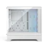 Fractal Design Pop 2 Air White TG RGB Mid-Tower Case, Tempered Glass, 3x RGB Fans, Up to 360mm Radiator - FD-C-POA2A-04