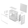 Fractal Design Pop 2 Air White TG RGB Mid-Tower Case, Tempered Glass, 3x RGB Fans, Up to 360mm Radiator - FD-C-POA2A-04