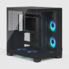 975384085ed0abd232097572c1ae9b1a2ea50eb7-2560x2560 Fractal Design Pop 2 Vision Dual Chamber ATX Case, Panoramic Tempered Glass, 4x RGB Fans, Black - FD-C-POV2A-02