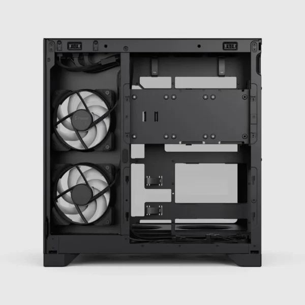 eb6377e8b0f26cc70d392be2ea8126c888b4864a-2560x2560 Fractal Design Pop 2 Vision Dual Chamber ATX Case, Panoramic Tempered Glass, 4x RGB Fans, Black - FD-C-POV2A-02
