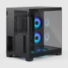 3ba5276f253eb7c5ca5c73a19a4942bbfadde117-2560x2560 Fractal Design Pop 2 Vision Dual Chamber ATX Case, Panoramic Tempered Glass, 4x RGB Fans, Black - FD-C-POV2A-02