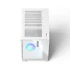 Fractal Design Pop 2 Vision Dual Chamber ATX Case, Panoramic Tempered Glass, 4x RGB Fans, White - FD-C-POV2A-03