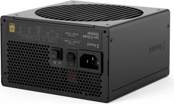 Fractal Design Ion 3 Gold 1000W 80 PLUS Gold ATX 3.1 Fully Modular Power Supply Black - FD-P-IA3G-100-US