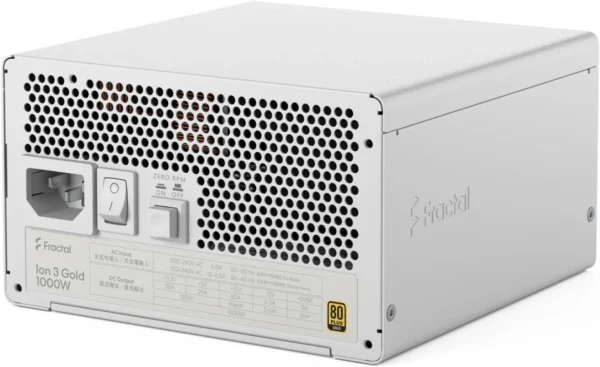 3502910e465a9aefc49c7cb52666d80d-hi Fractal Design Ion 3 Gold 1000W 80 PLUS Gold ATX 3.1 Fully Modular Power Supply White - FD-P-IA3G-101-US-WT