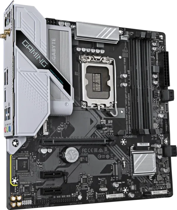 670 (2) GIGABYTE B760M Gaming Plus Wi-Fi DDR4 Micro-ATX Motherboard - LGA 1700 - GA-B760M-G-P-WIFI-DDR4